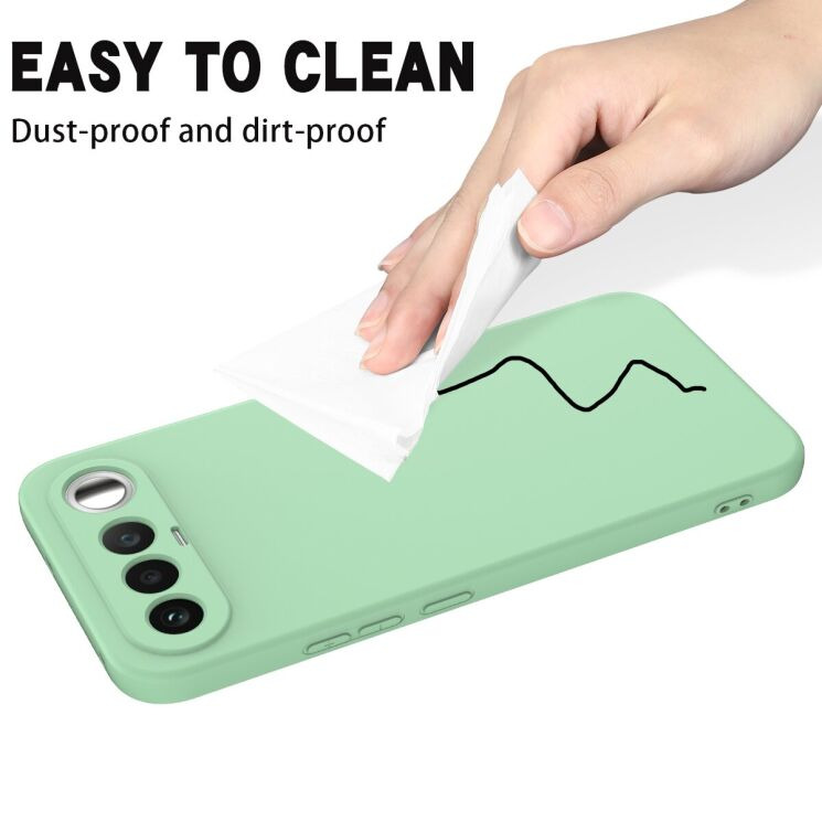 Силіконовий (TPU) чохол Deexe Silicone Case для Realme 16 - Red: фото 9 з 9
