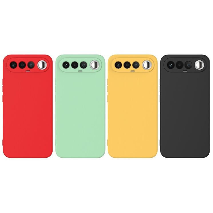 Силіконовий (TPU) чохол Deexe Silicone Case для Realme 16 - Red: фото 2 з 9