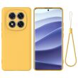 Силіконовий (TPU) чохол Deexe Silicone Case для Xiaomi Redmi Note 15 Pro 5G - Yellow (405045Y)