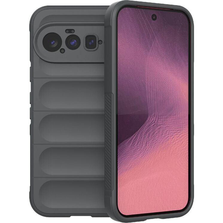 Силиконовый (TPU) чехол Deexe Terra Case для Google Pixel 11 - Dark Grey: фото 1 из 3