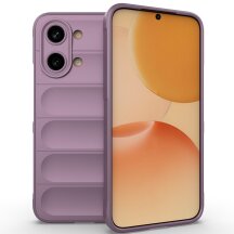 Силиконовый (TPU) чехол Deexe Terra Case для Xiaomi Poco X8 Pro Max - Light Purple: фото 1 из 4