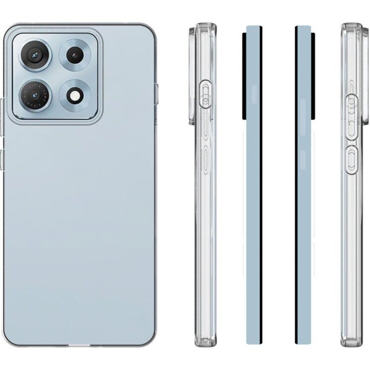 Силіконовий (TPU) чохол Deexe UltraThin для Motorola Edge 70 Max - Transparent (435503T) Силіконовий (TPU) чохол Deexe UltraThin для Motorola Edge 70 Max - Transparent: фото 5 з 5
