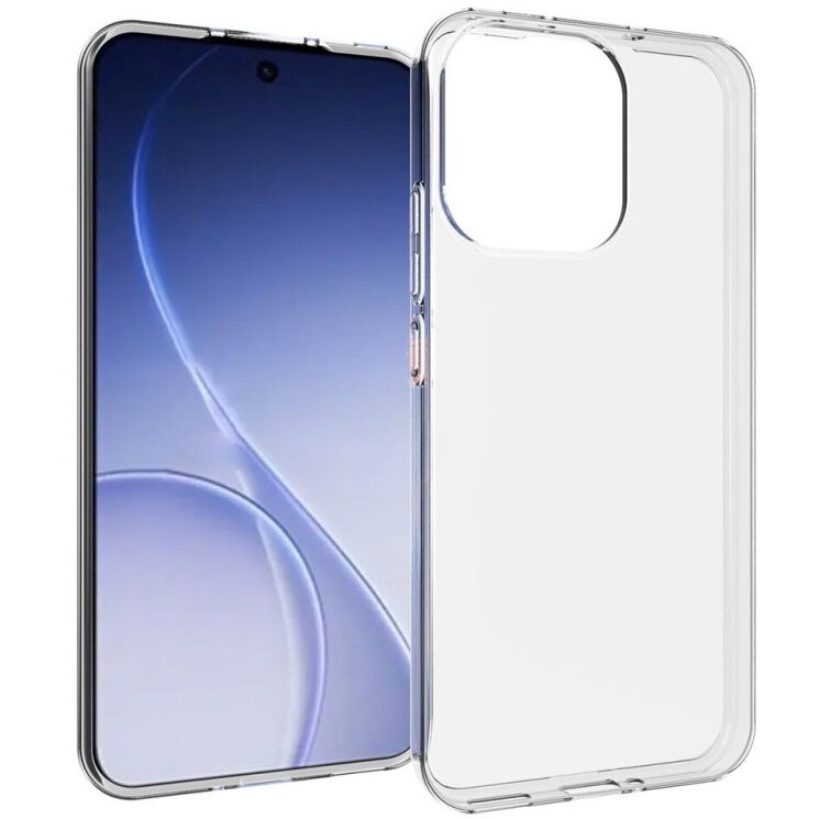 Силиконовый (TPU) чехол Deexe UltraThin для OPPO Reno 15 - Transparent: фото 1 из 5
