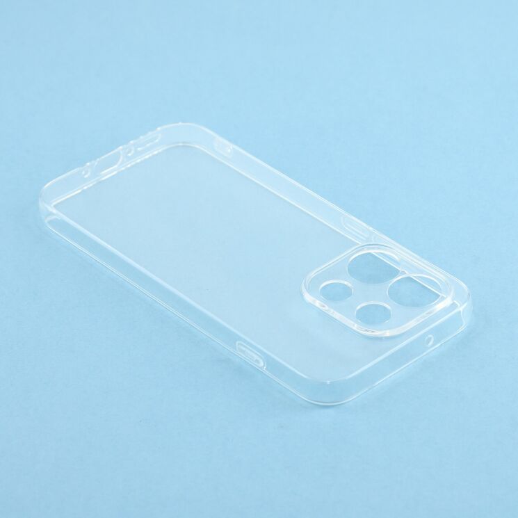 Силіконовий (TPU) чохол Deexe UltraThin для OPPO Reno 16 F/FS - Transparent (413442T) Силіконовий (TPU) чохол Deexe UltraThin для OPPO Reno 16 F/FS - Transparent: фото 5 з 6