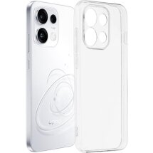 Силіконовий (TPU) чохол Deexe UltraThin для OPPO Reno 16 F/FS - Transparent: фото 1 з 6