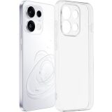 Силіконовий (TPU) чохол Deexe UltraThin для OPPO Reno 16 F/FS - Transparent: фото 1 з 6