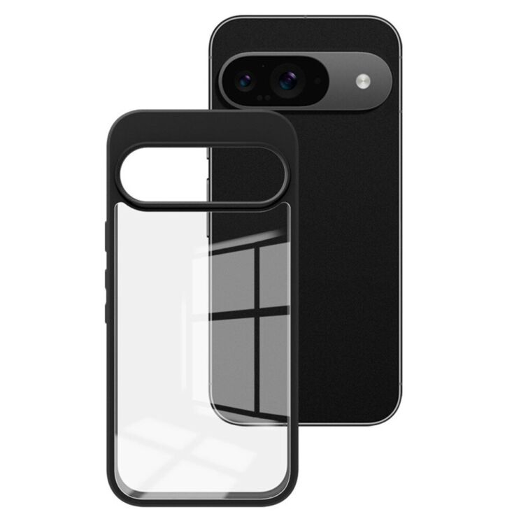 Силиконовый (TPU) чехол IMAK UX-9A Series для Google Pixel 9 / 9 Pro - Black: фото 2 из 11