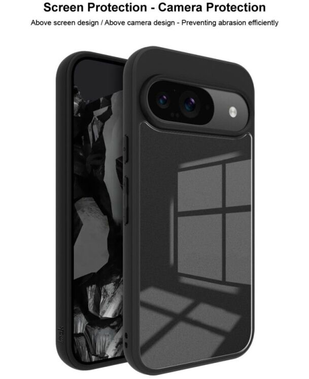 Силиконовый (TPU) чехол IMAK UX-9A Series для Google Pixel 9 / 9 Pro - Black: фото 9 из 11
