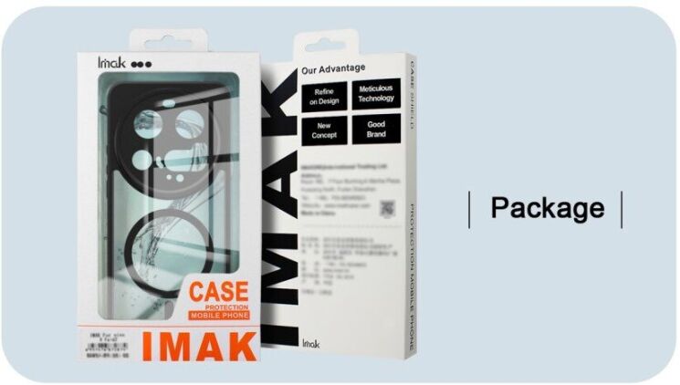 Силиконовый (TPU) чехол IMAK UX-9A Series with MagSafe для Xiaomi 15 Ultra - Black: фото 9 из 9