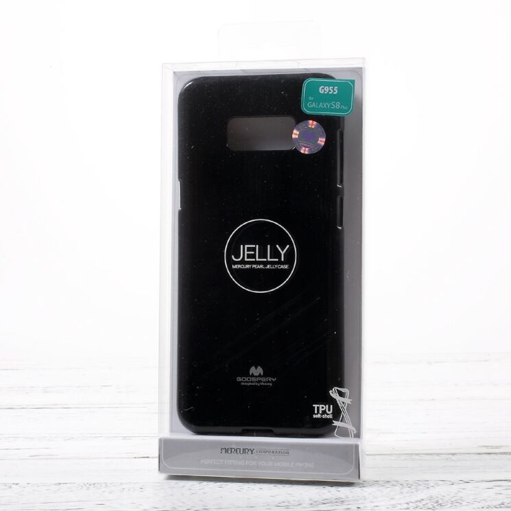 Силіконовий (TPU) чохол MERCURY iJelly для Samsung Galaxy S8 (G950) - Black: фото 7 з 7