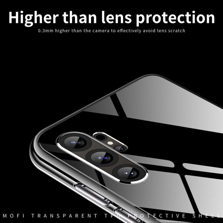 Силиконовый (TPU) чехол MOFI Thin Guard для Samsung Galaxy S25 Ultra (S938) - Transparent: фото 6 из 11