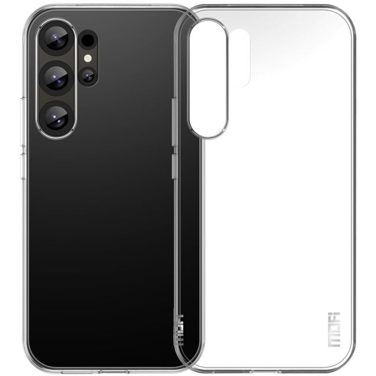 Силиконовый (TPU) чехол MOFI Thin Guard для Samsung Galaxy S25 Ultra (S938) - Transparent: фото 1 из 11