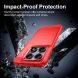 Силіконовий (TPU) чохол UniCase Carbon для Motorola Edge 70 Pro - Blue (412020L). Фото 4 з 9