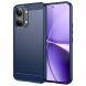 Силиконовый (TPU) чехол UniCase Carbon для Xiaomi Poco X8 Pro Max - Blue (408922L). Фото 1 из 8