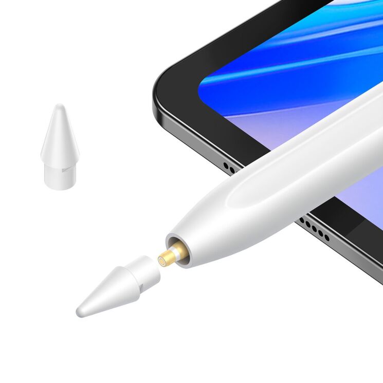 Стилус Baseus Smooth Writing 2 Series (SXBC080102) - White: фото 3 из 9