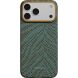 Ультратонкий чохол Pitaka Edge Case Breath of Veins для iPhone 17 Pro (BV1703P) - Dive Green (422734GL). Фото 1 з 13