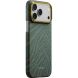 Ультратонкий чохол Pitaka Edge Case Breath of Veins для iPhone 17 Pro (BV1703P) - Dive Green (422734GL). Фото 2 з 13