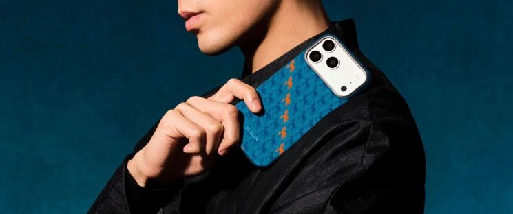 Ультратонкий чохол Pitaka Edge Case Happiness Rides для iPhone 17 Pro Max (HR1701PM) - Amber (402896O) Ультратонкий чохол Pitaka Edge Case Happiness Rides для iPhone 17 Pro Max (HR1701PM) - Amber: фото 4 з 11