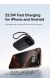 Внешний аккумулятор Baseus EnerFill FC31 22.5W (10000mAh) + кабель Type-C + Lightning (PPQD3) - White (995799W). Фото 8 из 18