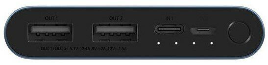 Внешний аккумулятор Xiaomi Mi Power Bank 3 New Fast Charge (10000mAh) - Black: фото 4 из 13