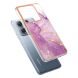 Захисний чохол Deexe Marble Case для Xiaomi 14T - Light Purple (365766LV). Фото 2 из 6