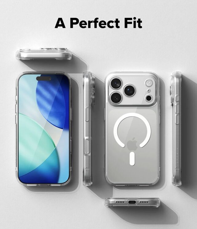 Защитный чехол Ringke Fusion Magnetic для iPhone 18 Pro Max (8800380461574) - Clear: фото 14 из 20