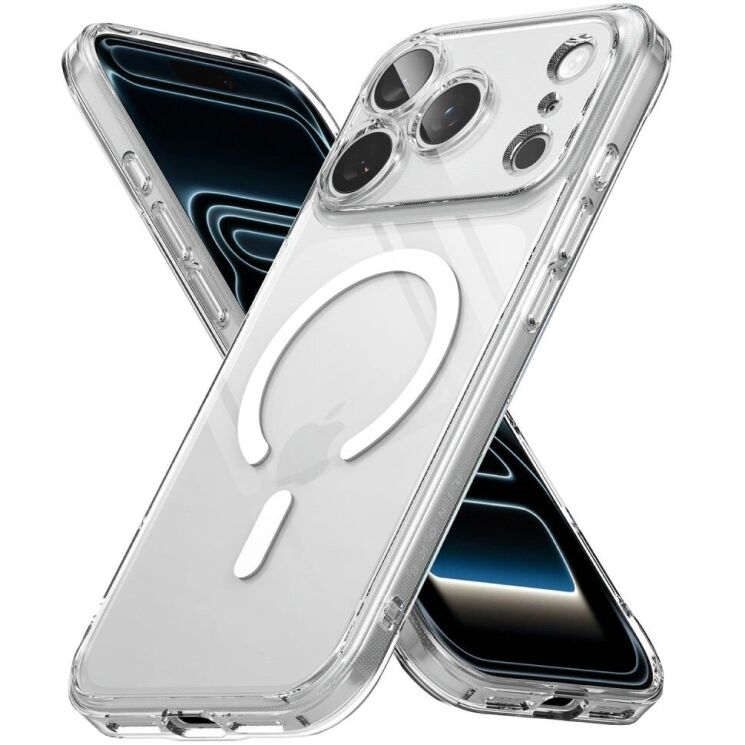 Защитный чехол Ringke Fusion Magnetic для iPhone 18 Pro Max (8800380461574) - Clear: фото 4 из 20