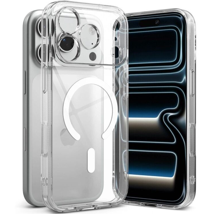 Защитный чехол Ringke Fusion Magnetic для iPhone 18 Pro Max (8800380461574) - Clear: фото 1 из 20