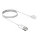 Зарядний пристрій Deexe Magnetic Charger для Xiaomi Redmi Watch 3 Active / Watch 3 Lite - White (317419W). Фото 4 з 7