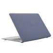 Защитная накладка Deexe Thin Shell для Apple MacBook Air 13 (2022/2024) - Lavender / Grey (323205VH)