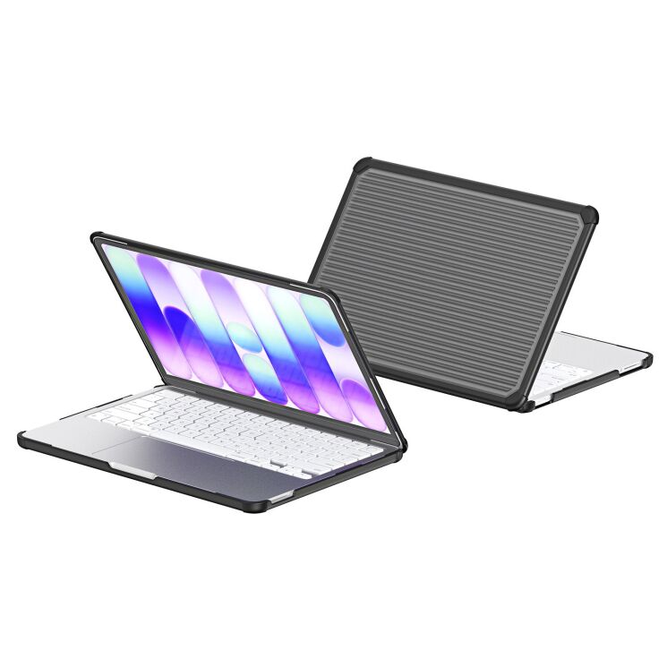 Защитная накладка Dux Ducis Titan Series для Apple MacBook Neo (2026) - Black (236701B) Защитная накладка Dux Ducis Titan Series для Apple MacBook Neo (2026) - Black: фото 3 из 12