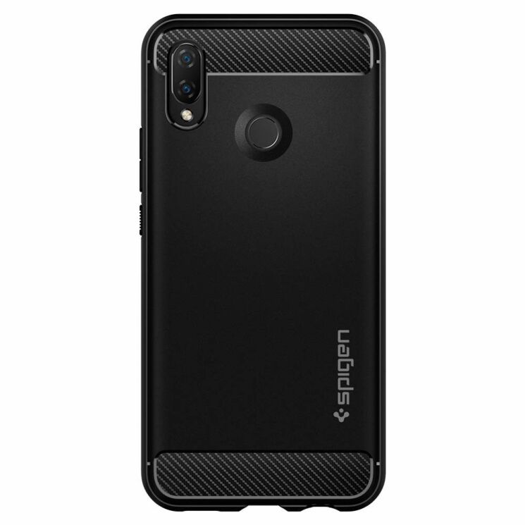 Защитная накладка Spigen SGP Rugged Armor для Huawei P Smart Plus - Black: фото 1 из 8