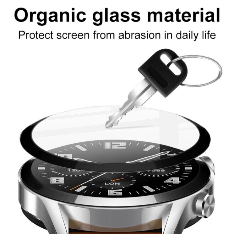 Защитная пленка IMAK Watch Film для Garmin Vivoactive 5 - Black: фото 6 из 9