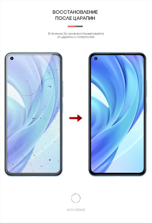 Захисна плівка на екран ArmorStandart Clear для Xiaomi Mi 11 Lite / 11 Lite NE: фото 3 з 4