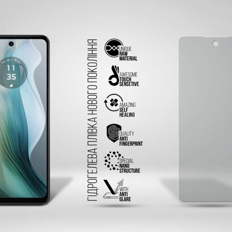 Защитная пленка на экран ArmorStandart Matte для Motorola Moto E14 / G04s: фото 2 из 5