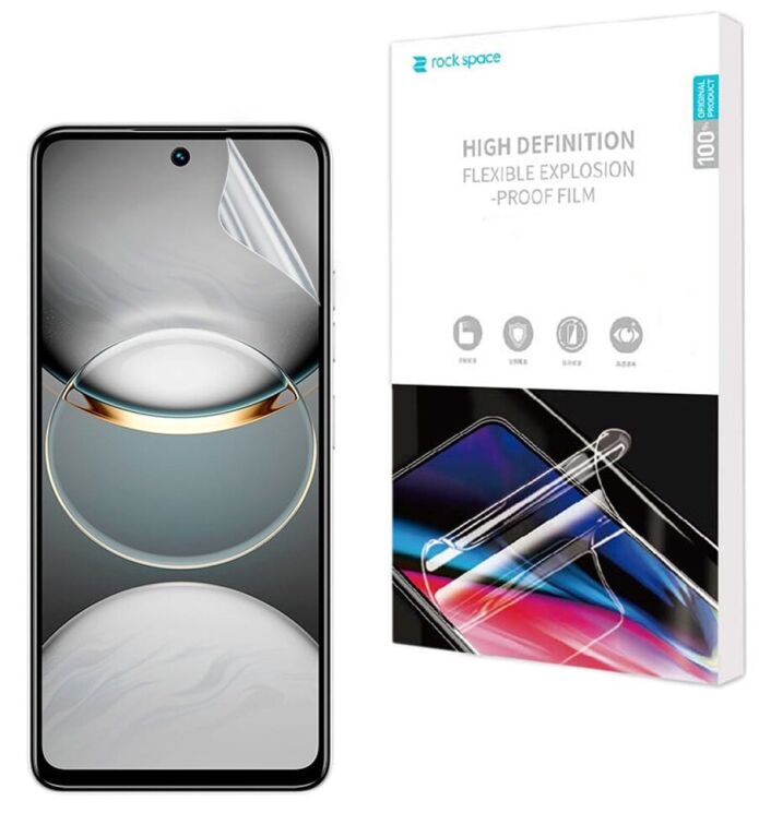 Защитная пленка на экран RockSpace Explosion-Proof SuperClear для TECNO Spark 30 Pro: фото 1 из 10