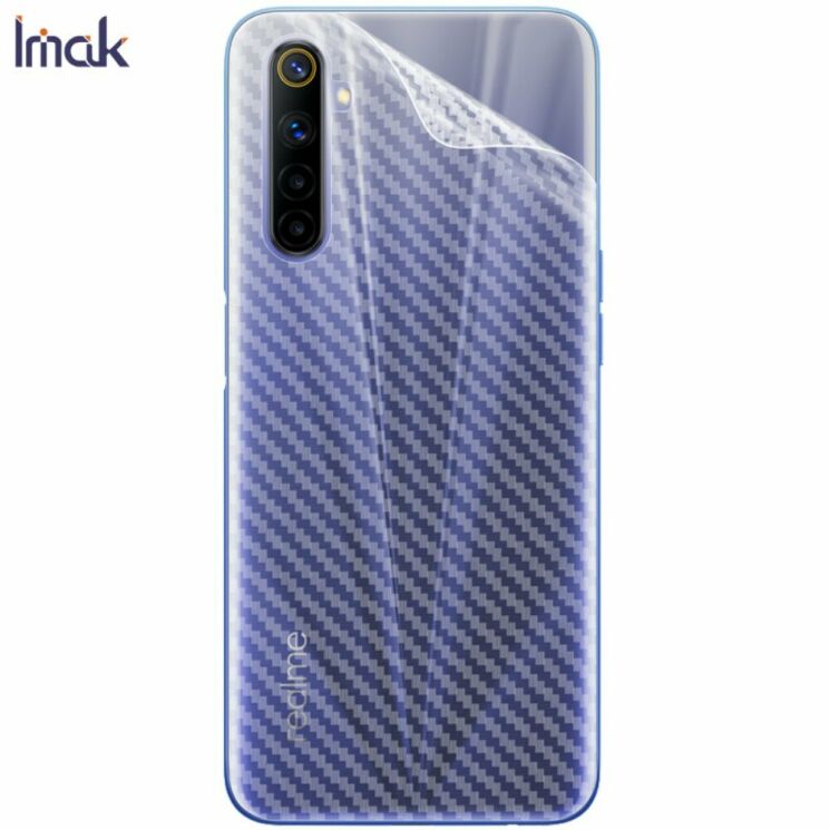 Защитная пленка на заднюю панель IMAK Carbon для Realme 6 / 6s: фото 3 из 12