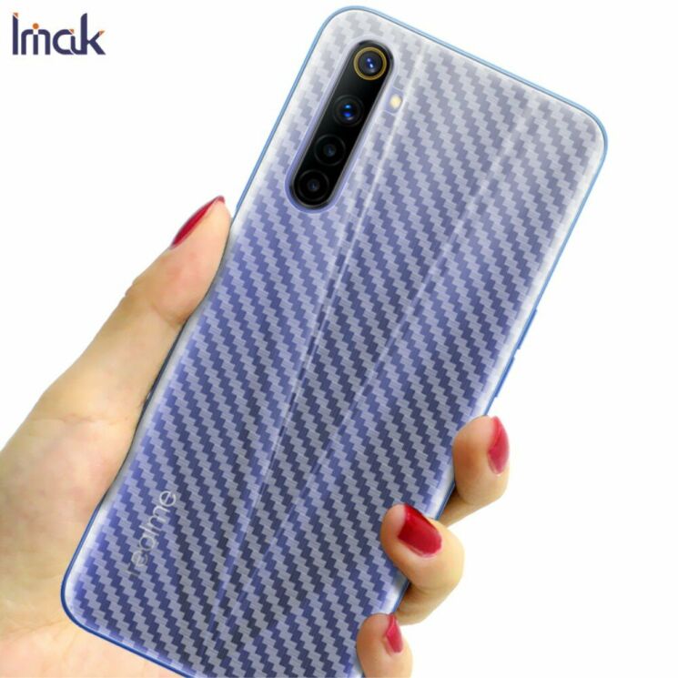Защитная пленка на заднюю панель IMAK Carbon для Realme 6 / 6s: фото 2 из 12