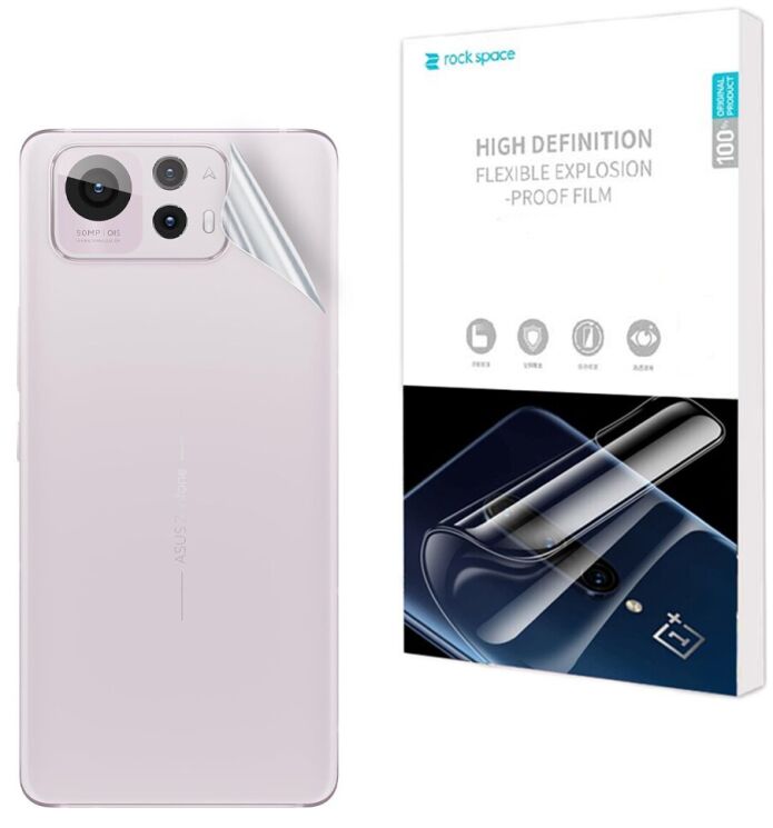 Захисна плівка на задню панель RockSpace Explosion-Proof SuperClear для ASUS Zenfone 12 Ultra: фото 1 з 9
