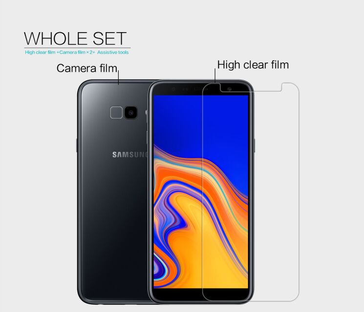 Защитная пленка NILLKIN Crystal для Samsung Galaxy J4+ (J415): фото 10 из 13