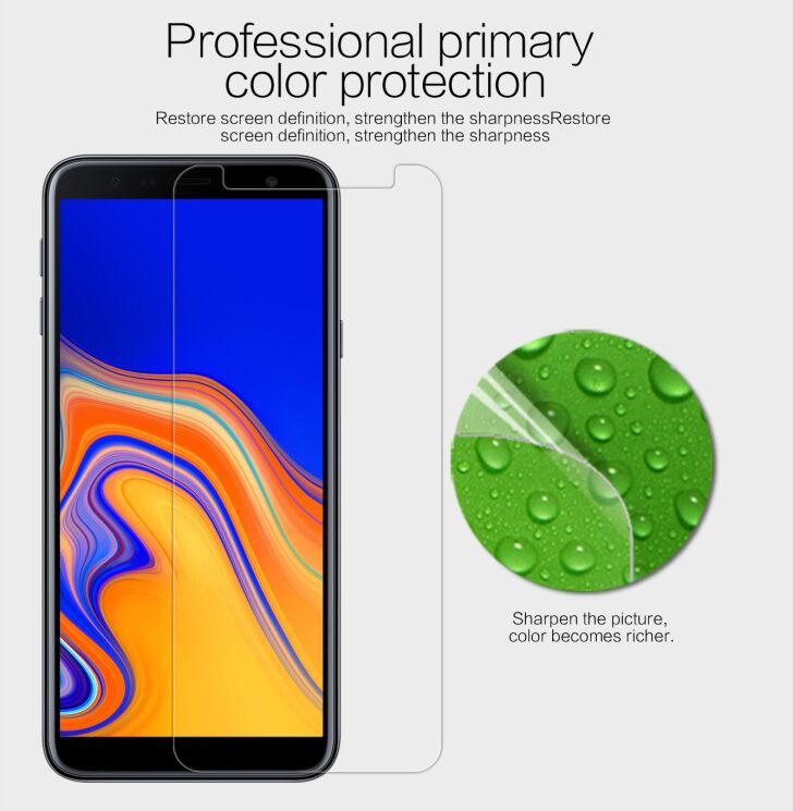 Защитная пленка NILLKIN Crystal для Samsung Galaxy J4+ (J415): фото 7 из 13