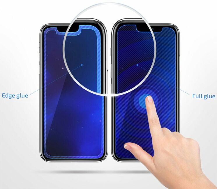 Защитное стекло 2E Full Cover для Samsung Galaxy S10e (G970) - Black: фото 2 из 6