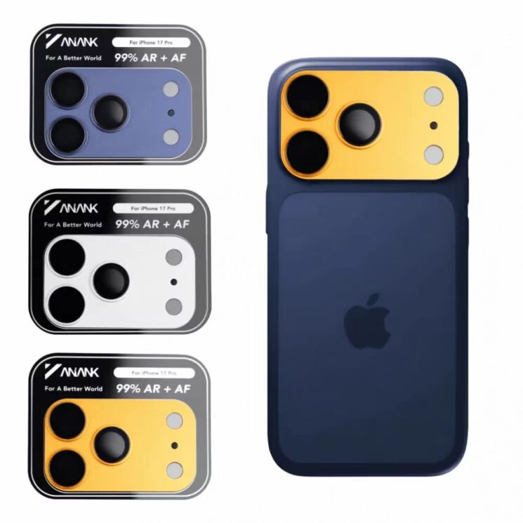 Захисне скло Anank All-in-One Camera для iPhone 17 Pro Max - Cosmic Orange: фото 7 з 7