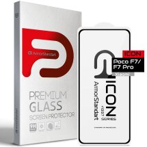 Защитное стекло ArmorStandart Icon 5D для Xiaomi Poco F7 / F7 Pro / F7 Ultra - Black: фото 1 из 5