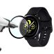Захисне скло Deexe 3D Full Cover для Samsung Galaxy Watch Active 2 40mm - Black (235204B). Фото 4 з 5