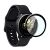 Захисне скло Deexe 3D Full Cover для Samsung Galaxy Watch Active 2 40mm - Black: фото 1 з 5