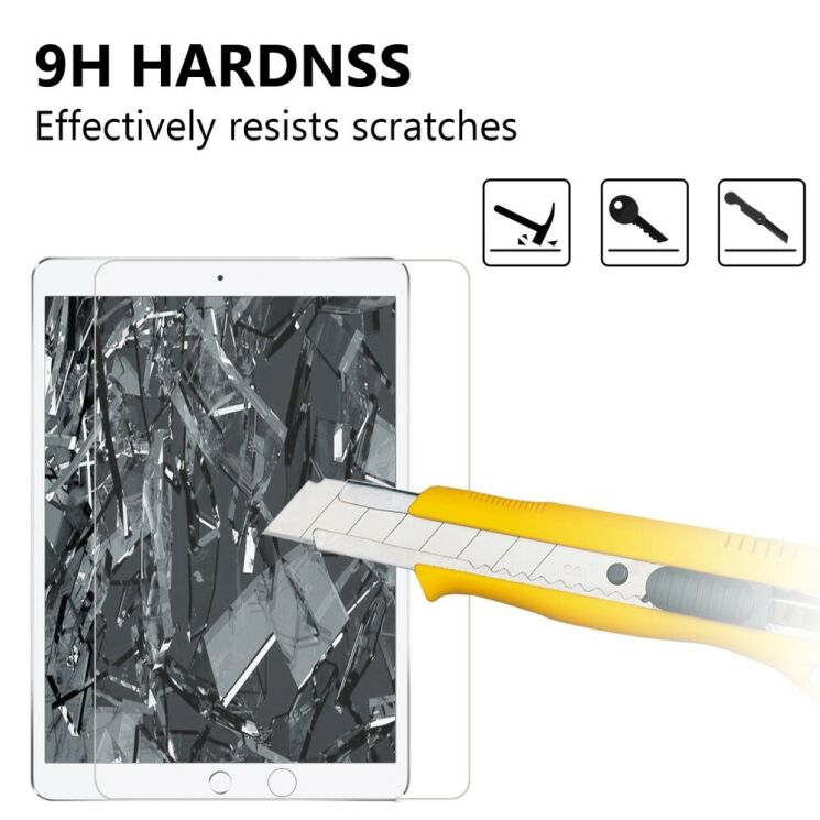 Захисне скло Deexe Crystal Glass для iPad Air 3 10.5 (2019): фото 3 з 6