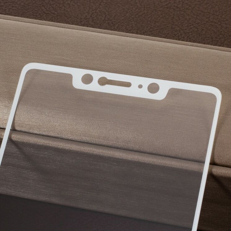 Захисне скло Deexe Full Coverage для Xiaomi Mi 8 - White: фото 3 з 5