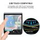 Защитное стекло Deexe Full Glue Coverage для Samsung Galaxy Flip 5 - Black (332410B). Фото 5 из 8