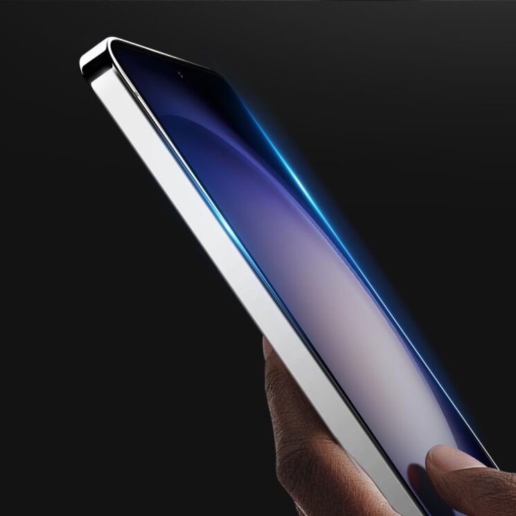 Защитное стекло DUX DUCIS Full Glue для Samsung Galaxy A56 (A566) - Black: фото 5 из 8